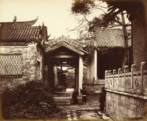 [Temple Nume Hui Kung, Canton, Chine] - Felice Beato