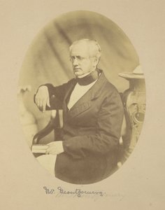 Portrait de Sir Robert Montgomery, Esq., B.C.S, commissaire en chef à Oude - Felice Beato