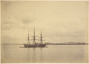 Navire américain "Colorado - Felice Beato