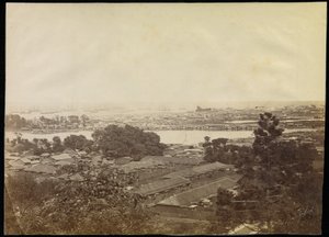 Yokohama depuis la colline des gouverneurs - Felice Beato