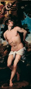 Le martyre de Saint Sébastien - Felice Brusasorci