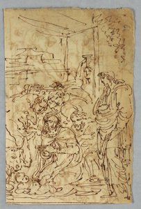 Adoration des bergers ; Archange St. Michel d