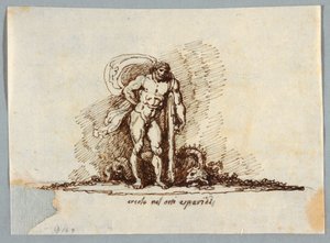 Hercule dans le jardin des Hespérides - Felice Giani