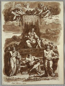 Madone en majesté