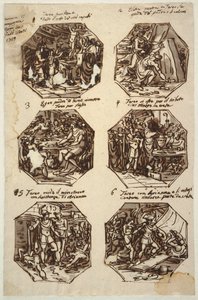 Six sujets de Thésée pour le Palazzo Gaddi, Forli - Felice Giani
