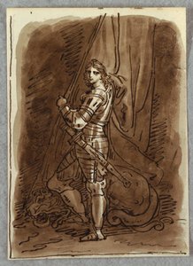 Saint Georges, détail d