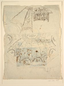 Étude pour la Sala di Apollo, Palazzo Milzetti, Faenza - Felice Giani