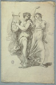 Terpsichore, Muse de la Danse et Erato, Muse de la Poésie d