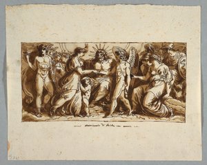 Le Mariage de Psyché et Cupidon - Felice Giani