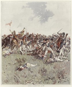 Une bataille de la guerre révolutionnaire française - Felicien baron de Myrbach Rheinfeld