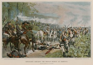 Bonaparte arrêtant la retraite française à Marengo - Felicien baron de Myrbach Rheinfeld