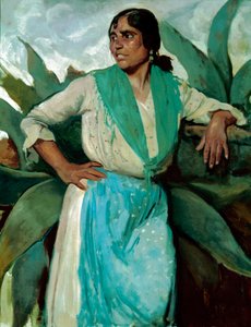 Femme gitane, c.1929 - Felipe Abarzuza y Rodriguez de Arias
