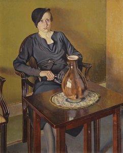 Femme avec un vase, vers 1929 - Feliu Elias Bracons