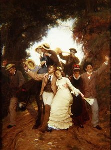 Fête champêtre - Felix Augustin Milius