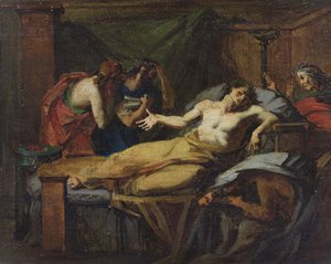 La mort de Socrate (470-399 av. J.-C.)