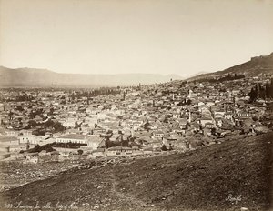 Vue de Smyrne en Turquie - Félix Bonfils