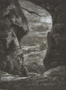 Adieu aux Karpatz, 1857 - Felix Bracquemond
