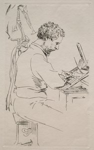 Charles Kean, 1871 - Felix Bracquemond