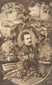 Frontispice pour Les Amis de la Nature de Champfleury - Felix Bracquemond