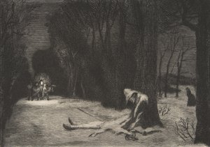 La Mort de Matamore Capitaine Fracasse, 1864