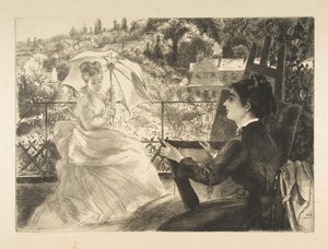 La Terrasse de la Villa Brancas, 1876