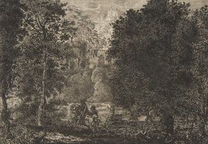 La flamme est proche du feu, vers 1853-5 - Felix Bracquemond