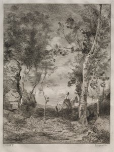 Paysage, ou Le Cheval Blanc, d