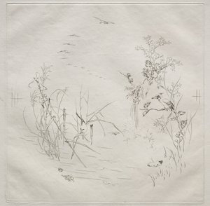Service parisien Haviland : Calme n° 3, 1875 - Felix Bracquemond