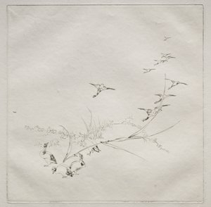 Service parisien Haviland : Juste au soleil n° 9, 1875
