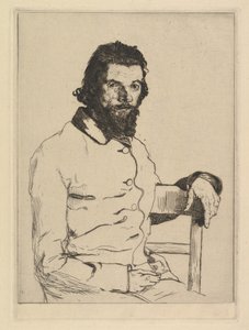 Portrait de Charles Meryon, 1853