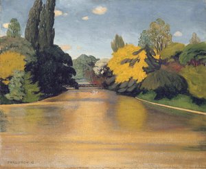 Bois de Boulogne, Las St. James, 1918 - Felix Edouard Vallotton