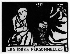 Poil de Carotte : « idées personnelles » écrit par Jules Renard, éd. Flammarion (illustration)