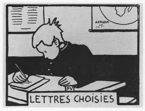 Carrot Poil: "lettres choisies", Jules Renard, illustration de Félix Vallotton, éd. Flammarion - Felix Edouard Vallotton