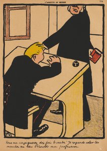 Crimes et châtiments XVII, 774: Vous conjuguerez - Felix Edouard Vallotton