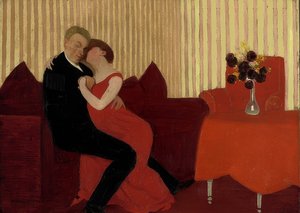 Le Mensonge. 1898 - Felix Edouard Vallotton