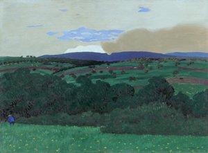 Environs de Lausanne, 1900 - Felix Edouard Vallotton