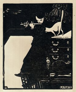 La flûte - Felix Edouard Vallotton