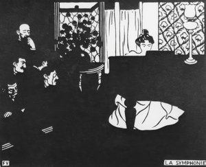 La symphonie - Felix Edouard Vallotton