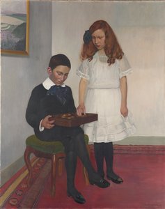 Les Enfants Hahnloser, 1912 - Felix Edouard Vallotton