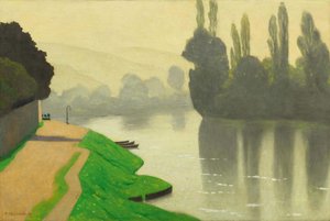 Brume matinale à Andelys, 1917