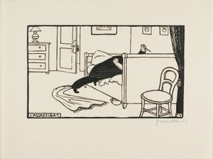 Meurtrier - Felix Edouard Vallotton