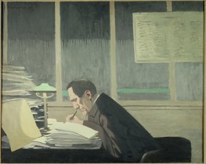 Portrait de Félix Fénéon (1861-1944), critique d