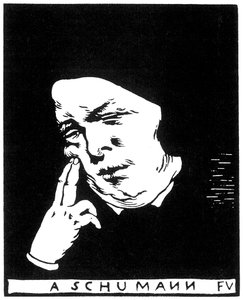Robert Schumann 1810-1856 - Felix Edouard Vallotton