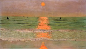 Coucher de soleil, 1913 - Felix Edouard Vallotton