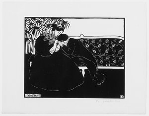 La Confidente, 1895 - Felix Edouard Vallotton