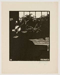 La Guitare, de la série "Instruments de Musique", V