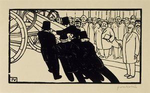 Les croque-morts - Felix Edouard Vallotton