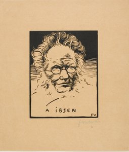À Ibsen - Felix Edouard Vallotton