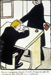 Tu me marieras dix fois le verbe je regarde voler les mouches au lieu d