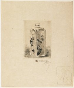 Boîte à Thé en Porcelaine